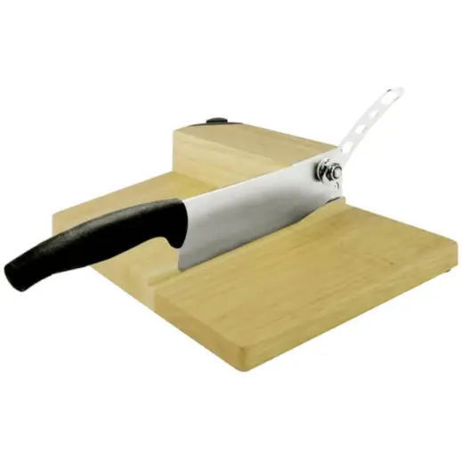 Biltong Slicer & Built-In Knife Sharpener Display